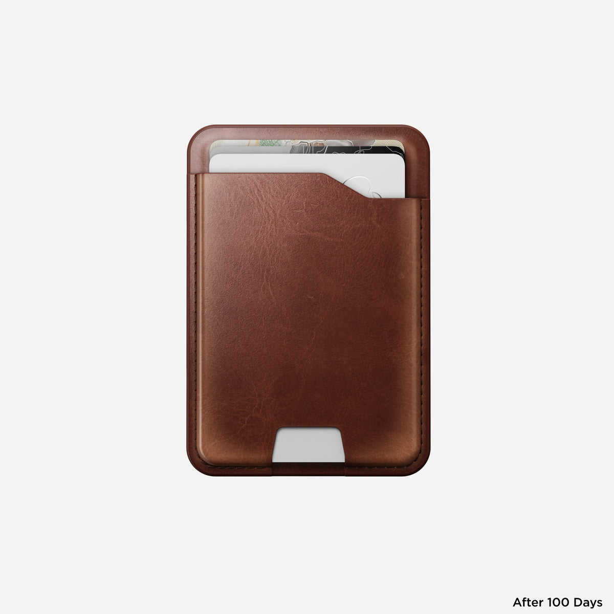 Leather Mag Wallet Find My Tracking