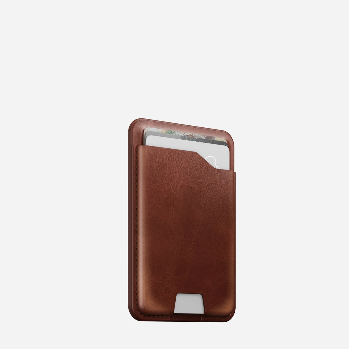 Leather Mag Wallet Find My Tracking