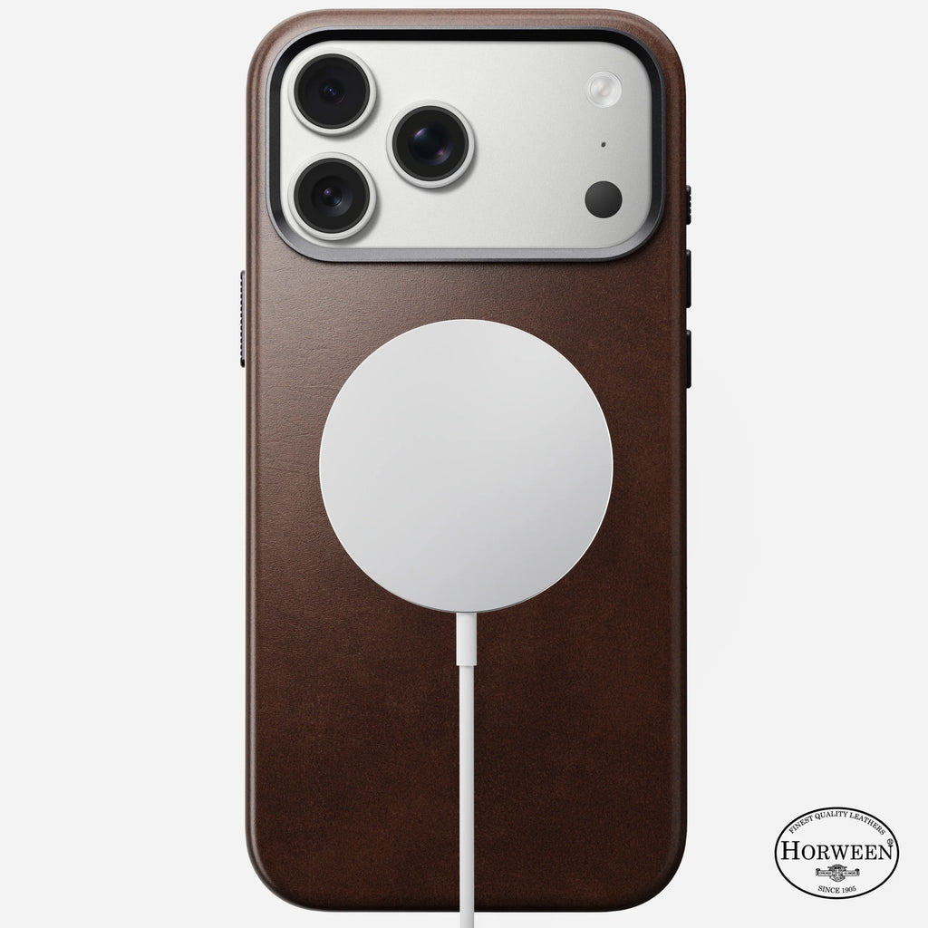 NOMAD Traditional Leather Case for iPhone 17 Pro Series