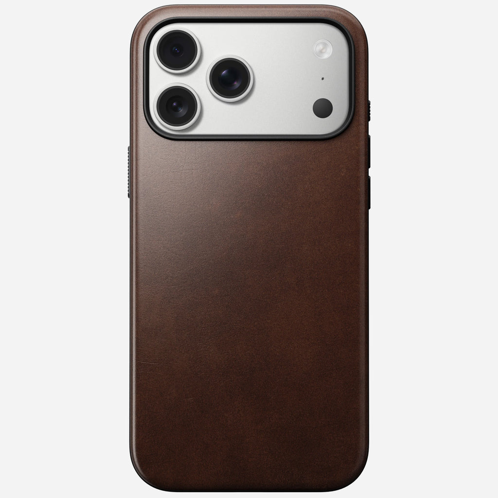 NOMAD Modern Leather Case for iPhone 17 Pro Series