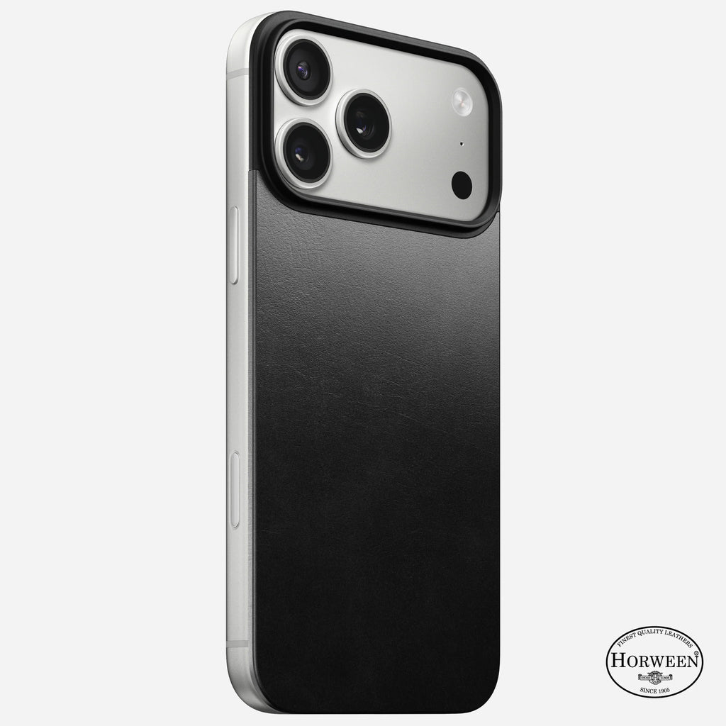 NOMAD Magnetic Leather Back for iPhone 17 Pro Series