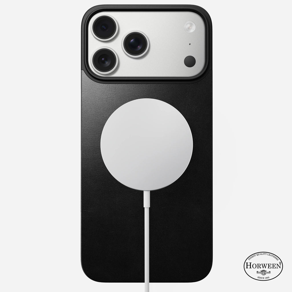 NOMAD Magnetic Leather Back for iPhone 17 Pro Series