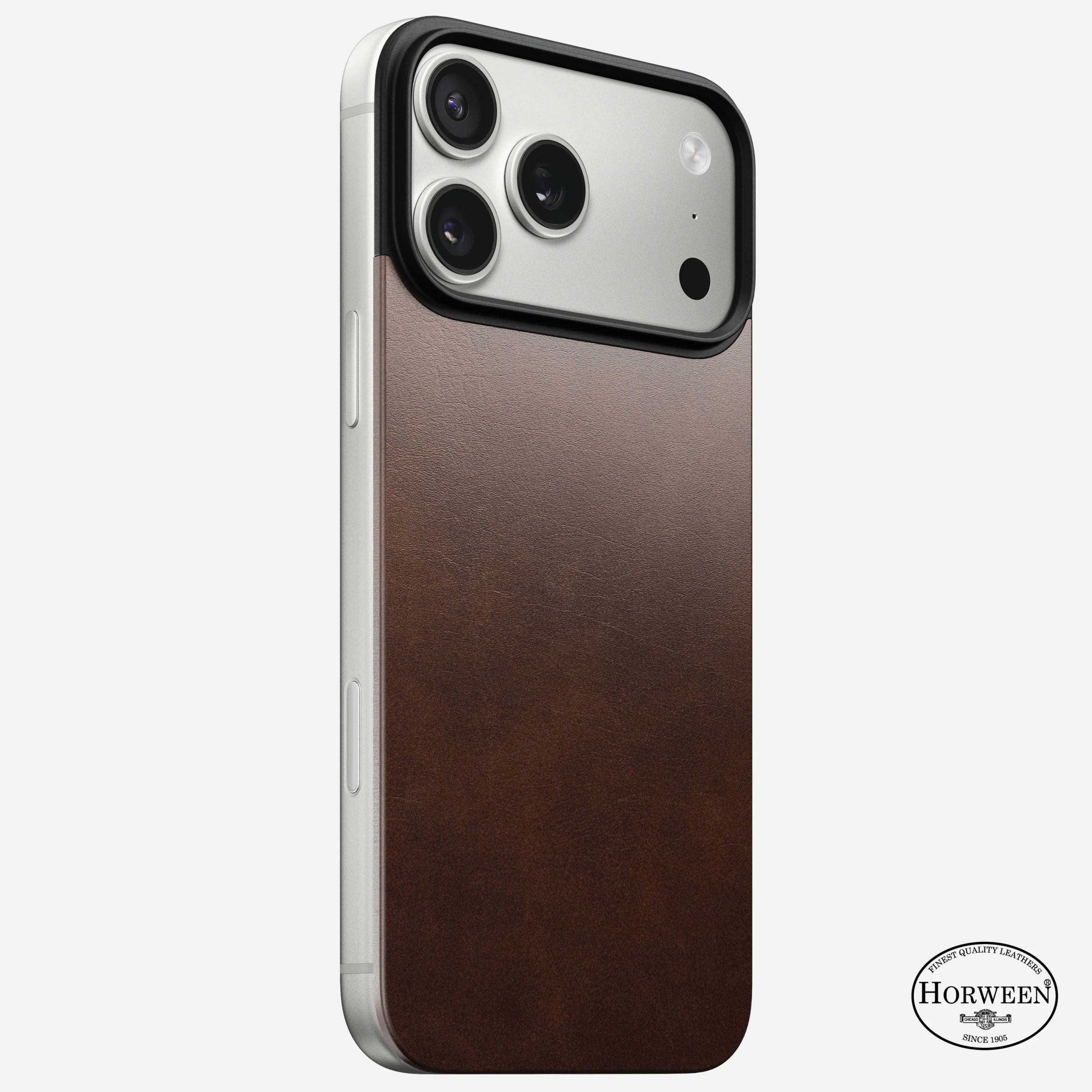 NOMAD Magnetic Leather Back for iPhone 17 Pro Series