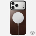 NOMAD Magnetic Leather Back for iPhone 17 Pro Series
