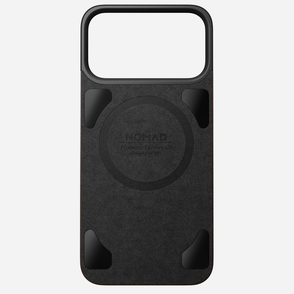 NOMAD Magnetic Leather Back for iPhone 17 Pro Series