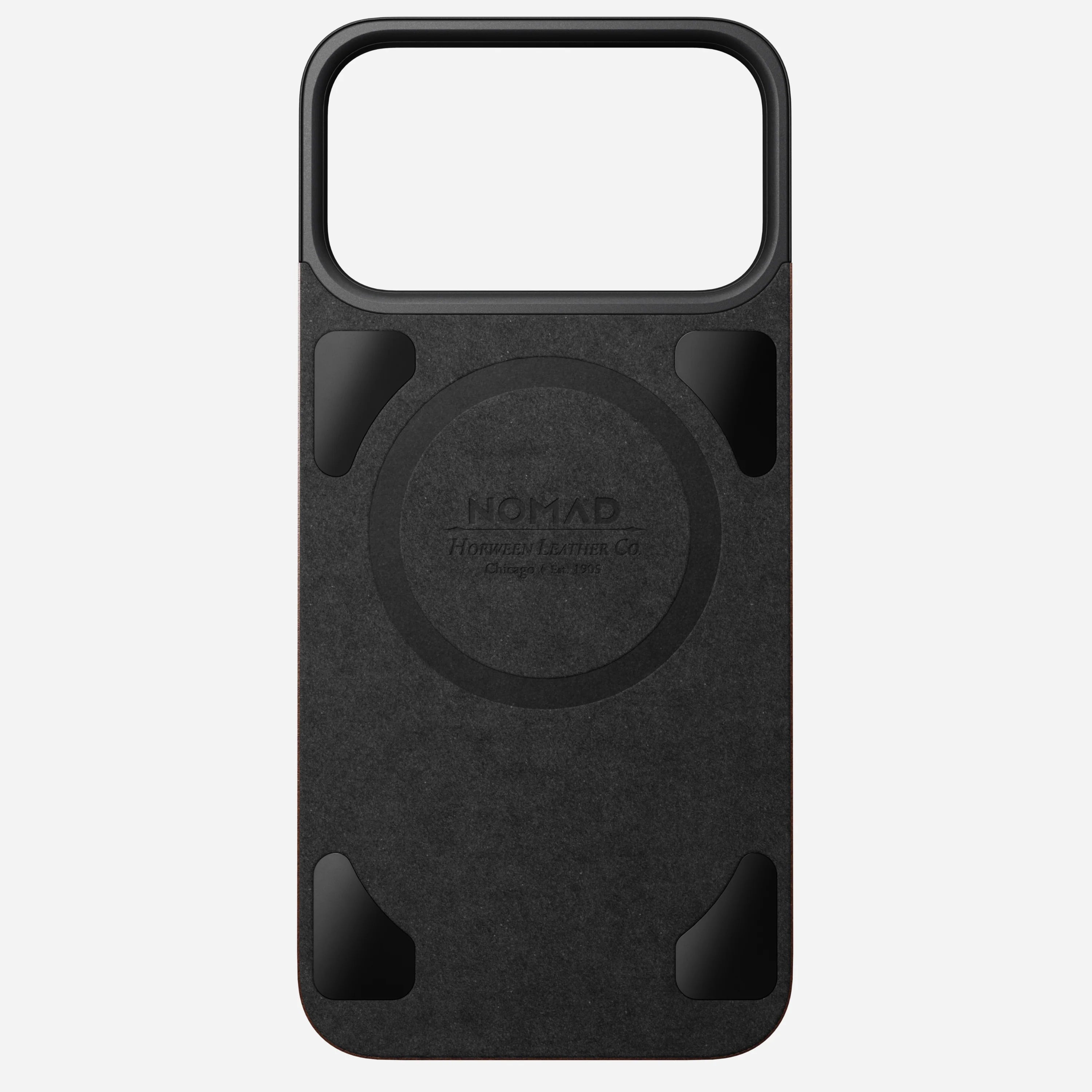 NOMAD Magnetic Leather Back for iPhone 17 Pro Series