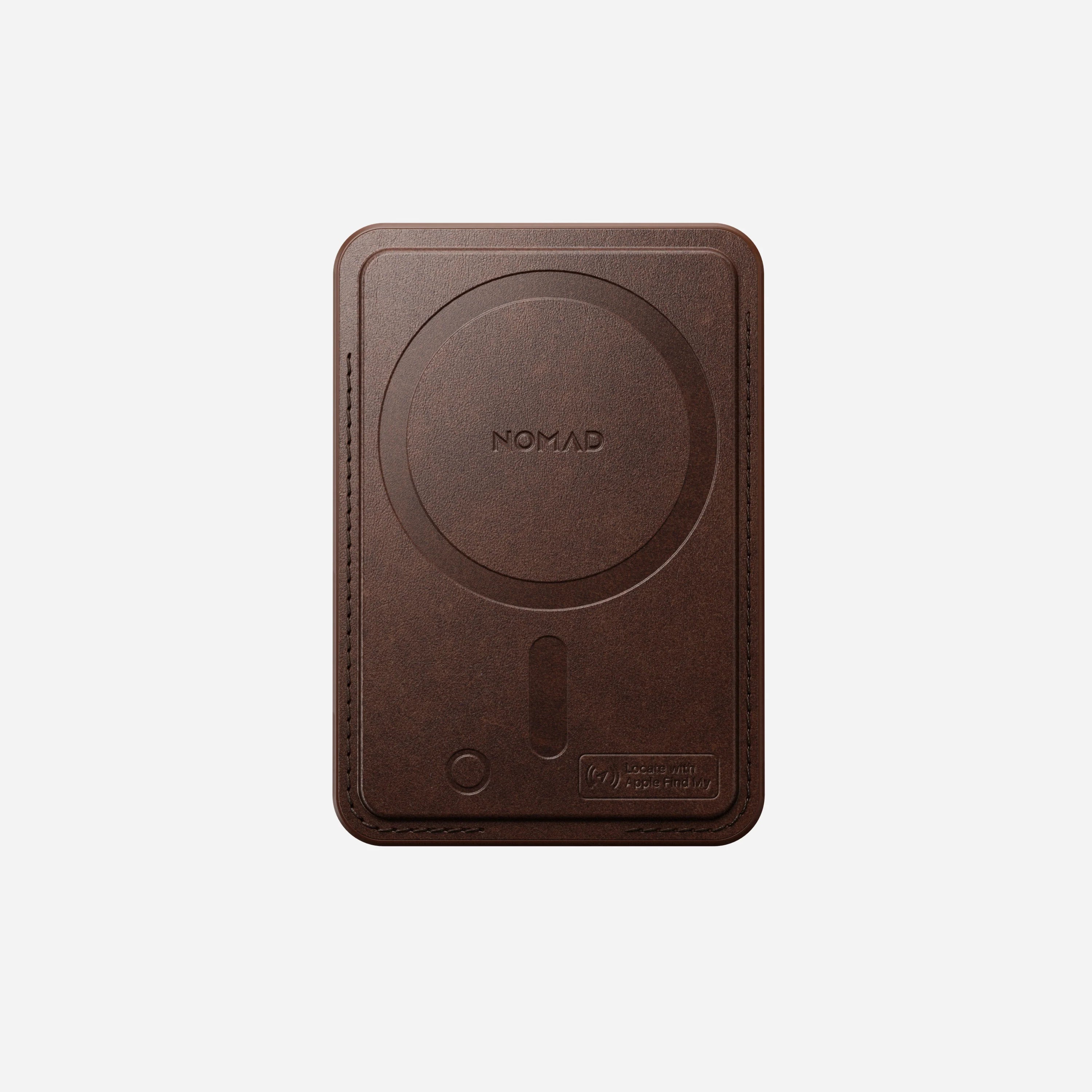 Leather Mag Wallet Find My Tracking