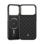 Benks ArmorGrid Pro Obsidian Black Case built with Kevlar® for iPhone 18 Pro