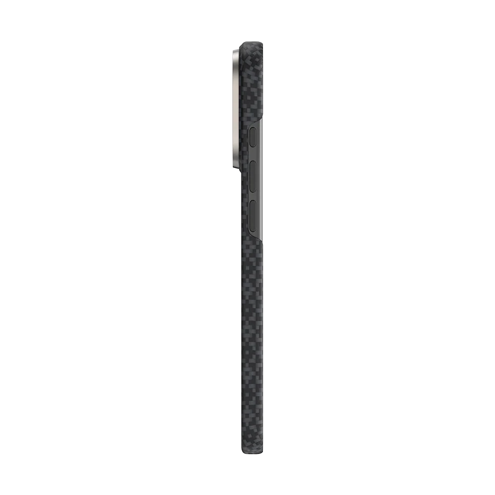 Benks ArmorGrid Air Obsidian Black Case built with Kevlar® for iPhone 18 Pro