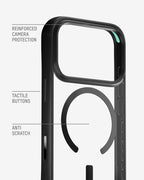 Mous Clarity MagSafe Protective Clear Case for iPhone 17 Pro Series