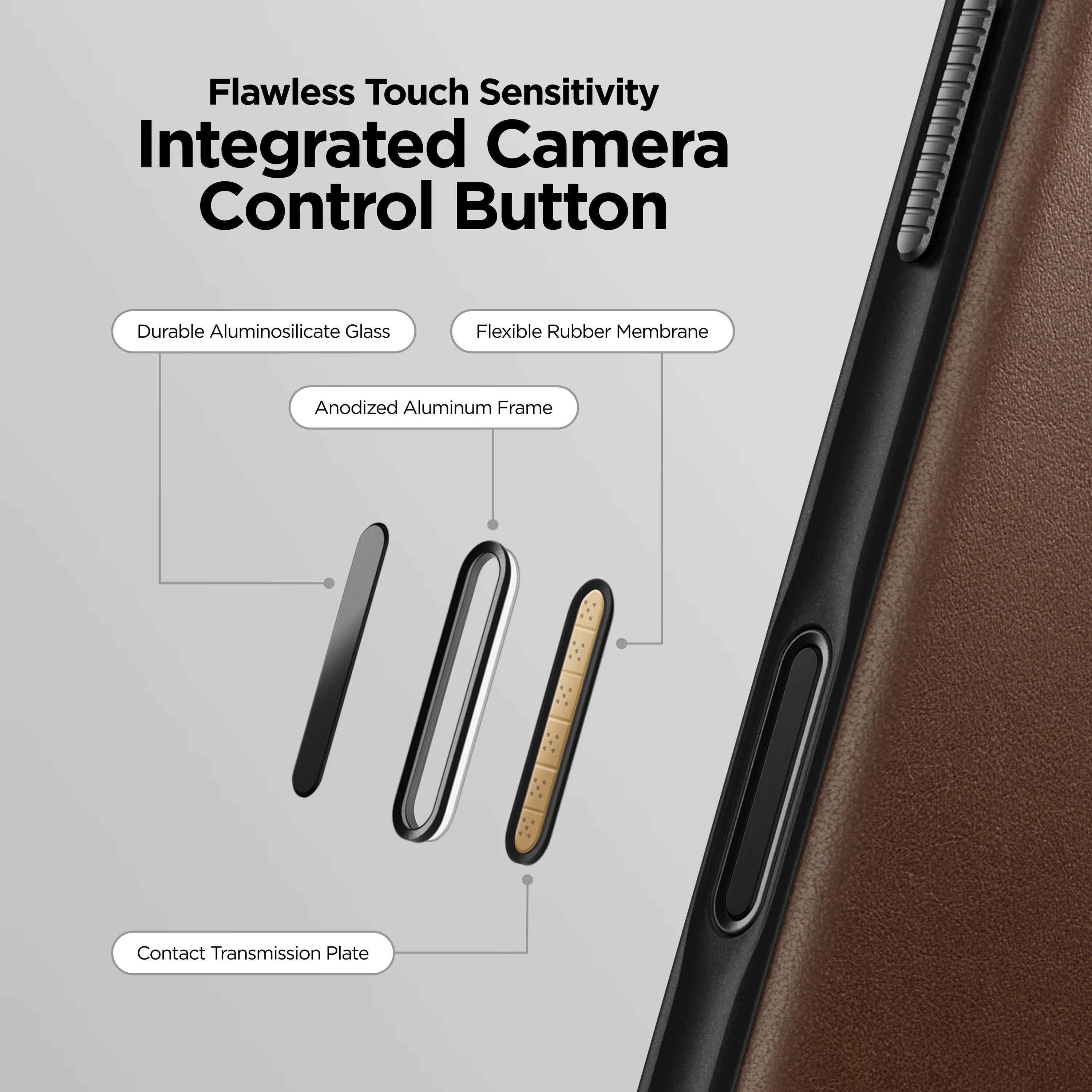 NOMAD Modern Leather Case for iPhone 17 Pro Series