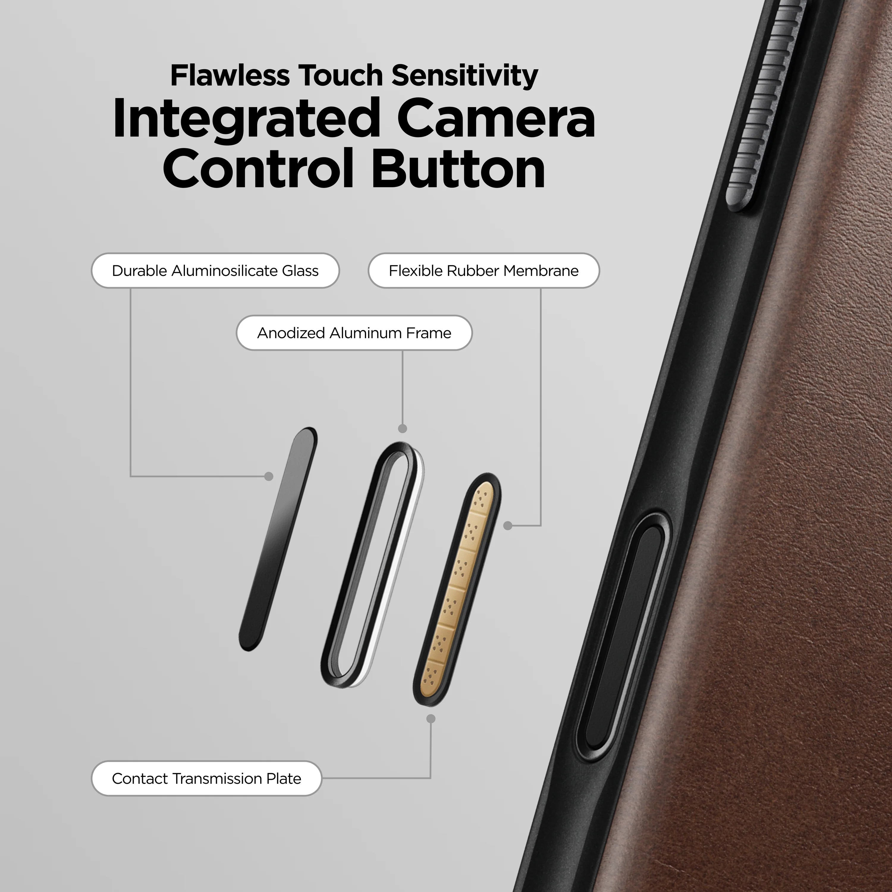 NOMAD Modern Leather Case for iPhone 17 Pro Series