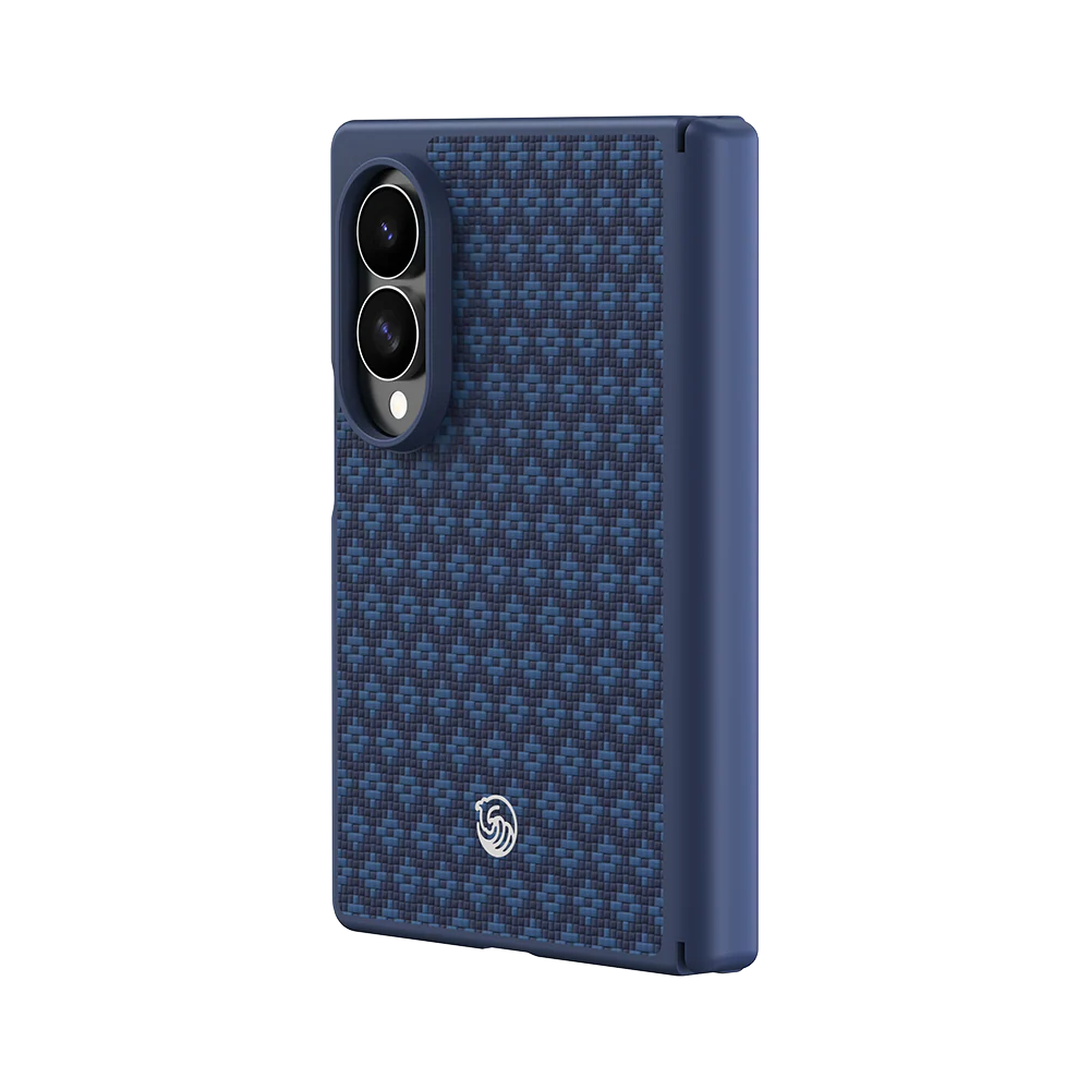 Benks ArmorGrid Pro Kevlar® Case for Samsung Galaxy Z Fold 8 [Grand Combo] - Azure Blue