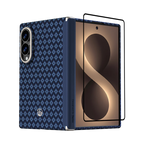 Benks ArmorGrid Air Case built with Kevlar® for Samsung Galaxy Z Fold 8 [Grand Combo] - Azure Blue