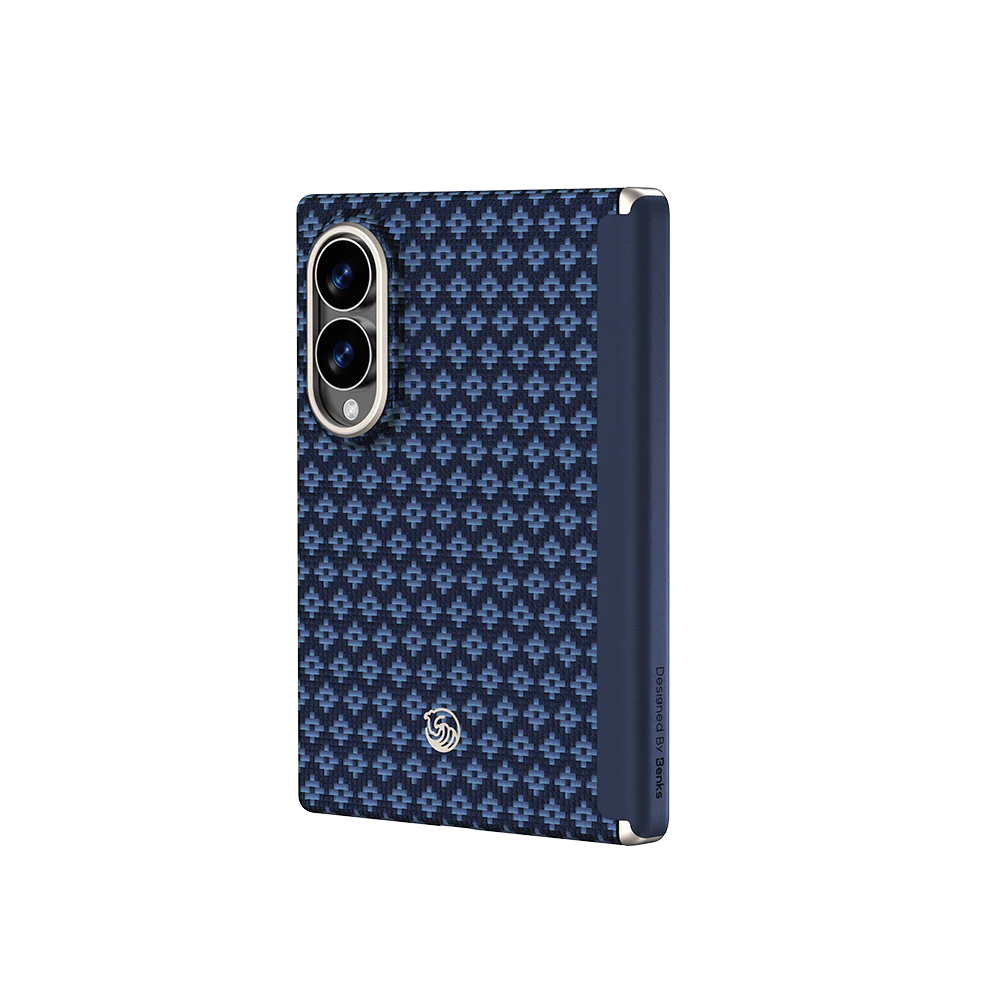 Benks ArmorGrid Air Case built with Kevlar® for Samsung Galaxy Z Fold 8 [Grand Combo] - Azure Blue