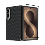 Benks ArmorGrid Air Case built with Kevlar® for Samsung Galaxy Z Fold 8 [Grand Combo] - Obsidian Black