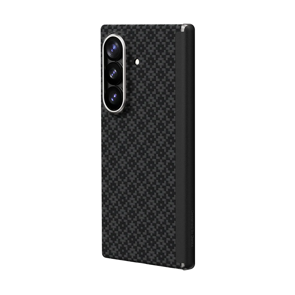 Benks ArmorGrid Air Case built with Kevlar® for Samsung Galaxy Z Fold 8 Ultra [Grand Combo] - Obsidian Black