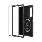 Benks ArmorGrid Pro Kevlar® Case for Samsung Galaxy Z Fold 8 [Grand Combo] - Obsidian Black