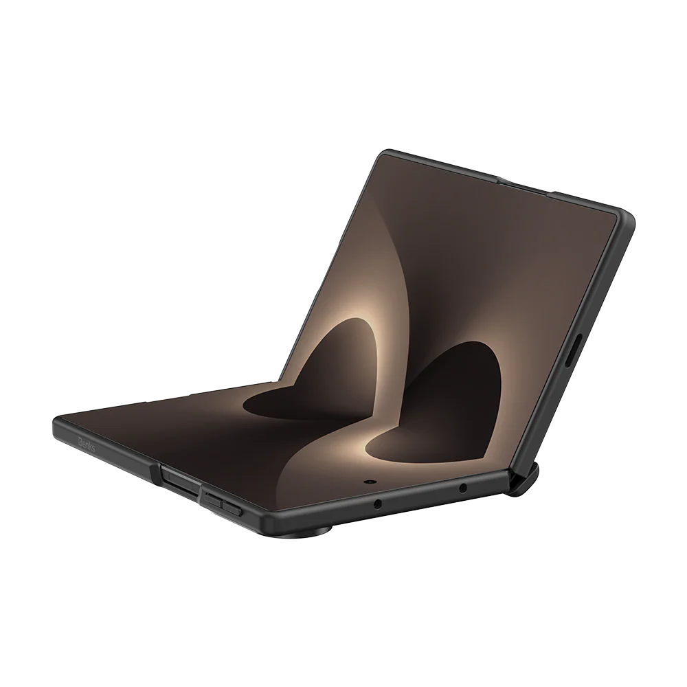 Benks ArmorGrid Pro Kevlar® Case for Samsung Galaxy Z Fold 8 [Grand Combo] - Obsidian Black