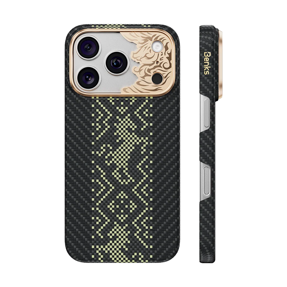 Benks Knight Air Black Case built with Kevlar® for iPhone 18 Pro Max