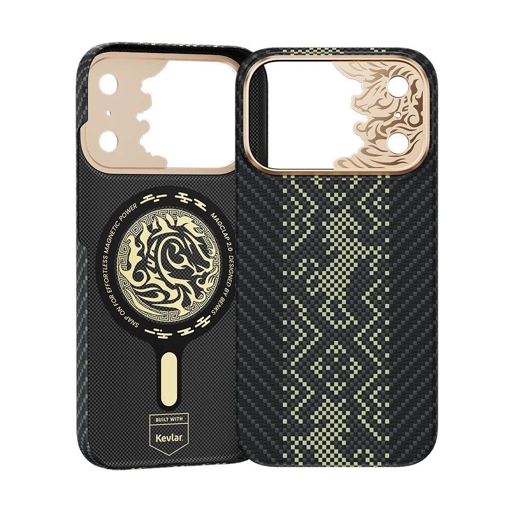 Benks Knight Air Black Case built with Kevlar® for iPhone 18 Pro Max