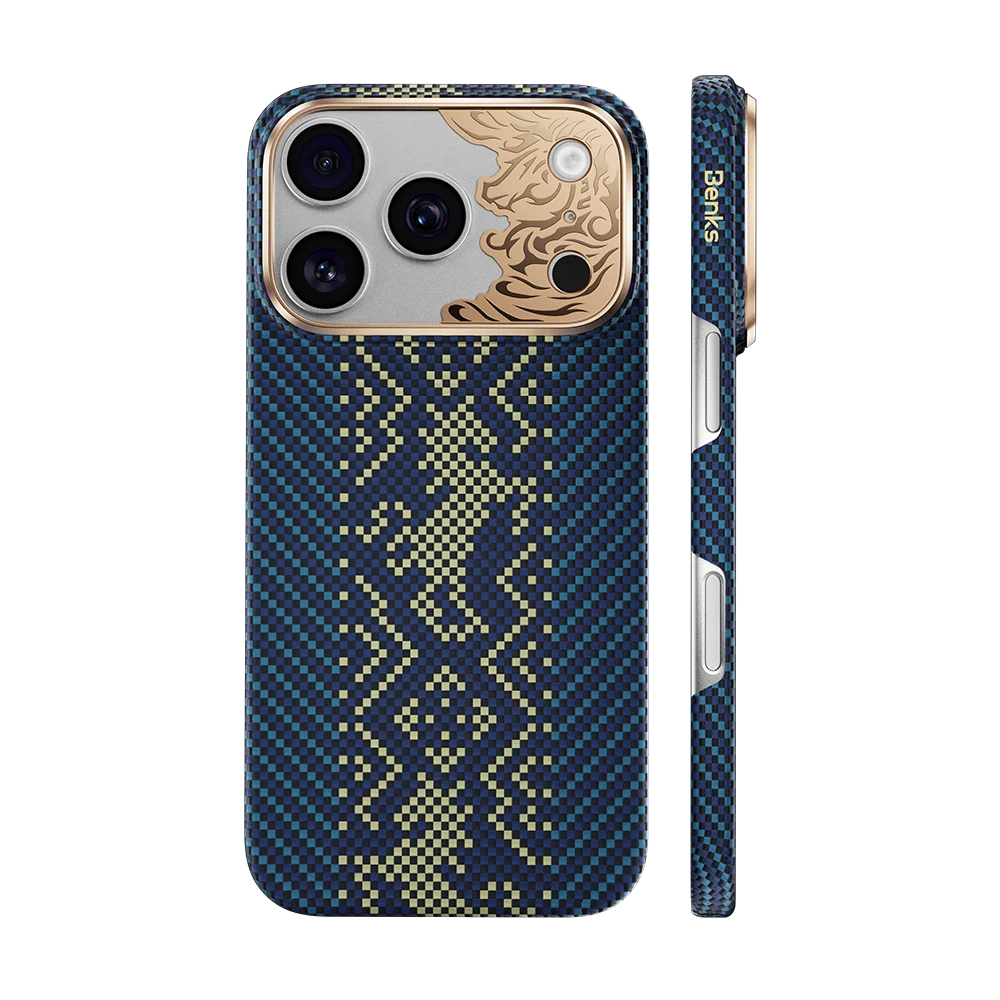 Benks Knight Air Blue Case built with Kevlar® for iPhone 18 Pro Max