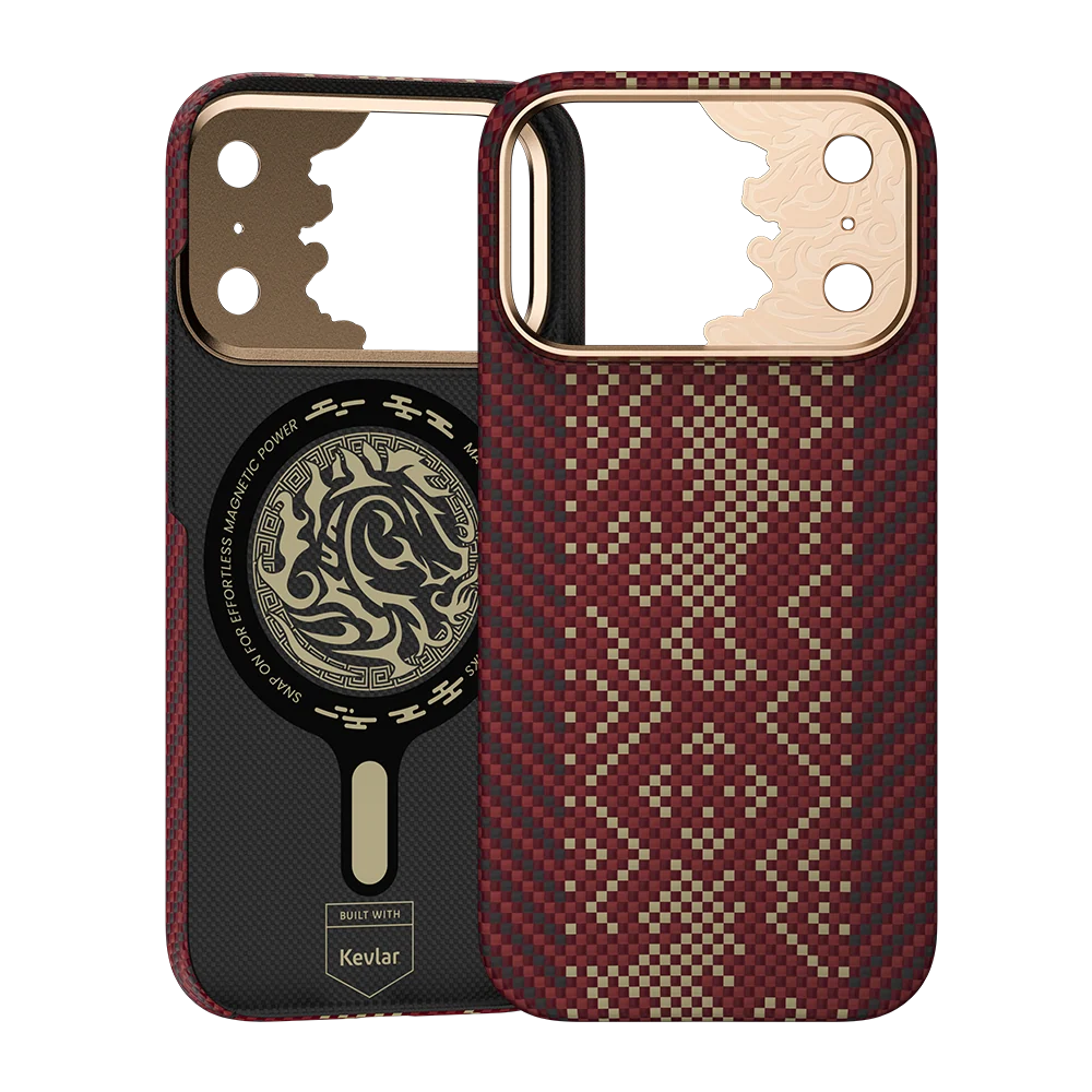 Benks Knight Air Red Case built with Kevlar® for iPhone 18 Pro