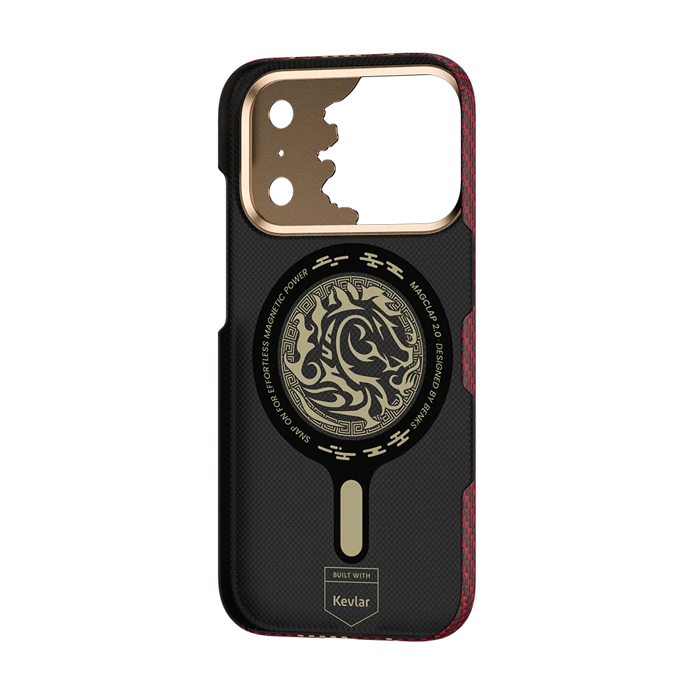 Benks Knight Air Red Case built with Kevlar® for iPhone 18 Pro