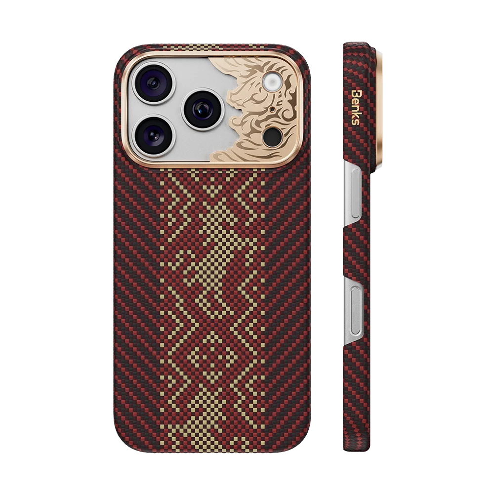 Benks Knight Air Red Case built with Kevlar® for iPhone 18 Pro