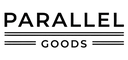 White card with 'PARALLEL GOODS' text on a gray background