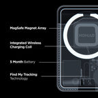 Leather Mag Wallet Find My Tracking