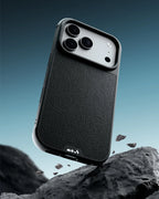 Mous Limitless Black Leather Case for iPhone 18 Pro