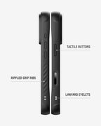 Mous Limitless Black Leather Case for iPhone 18 Pro